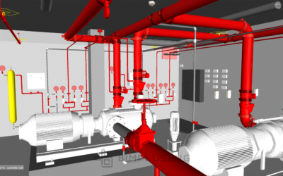 FIre Pump room BIM modeling
